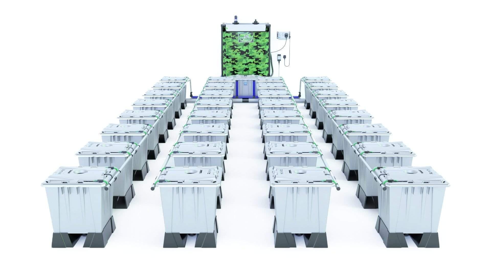 Alien RAIN™ 32 Pot 15L PRO Silver Series