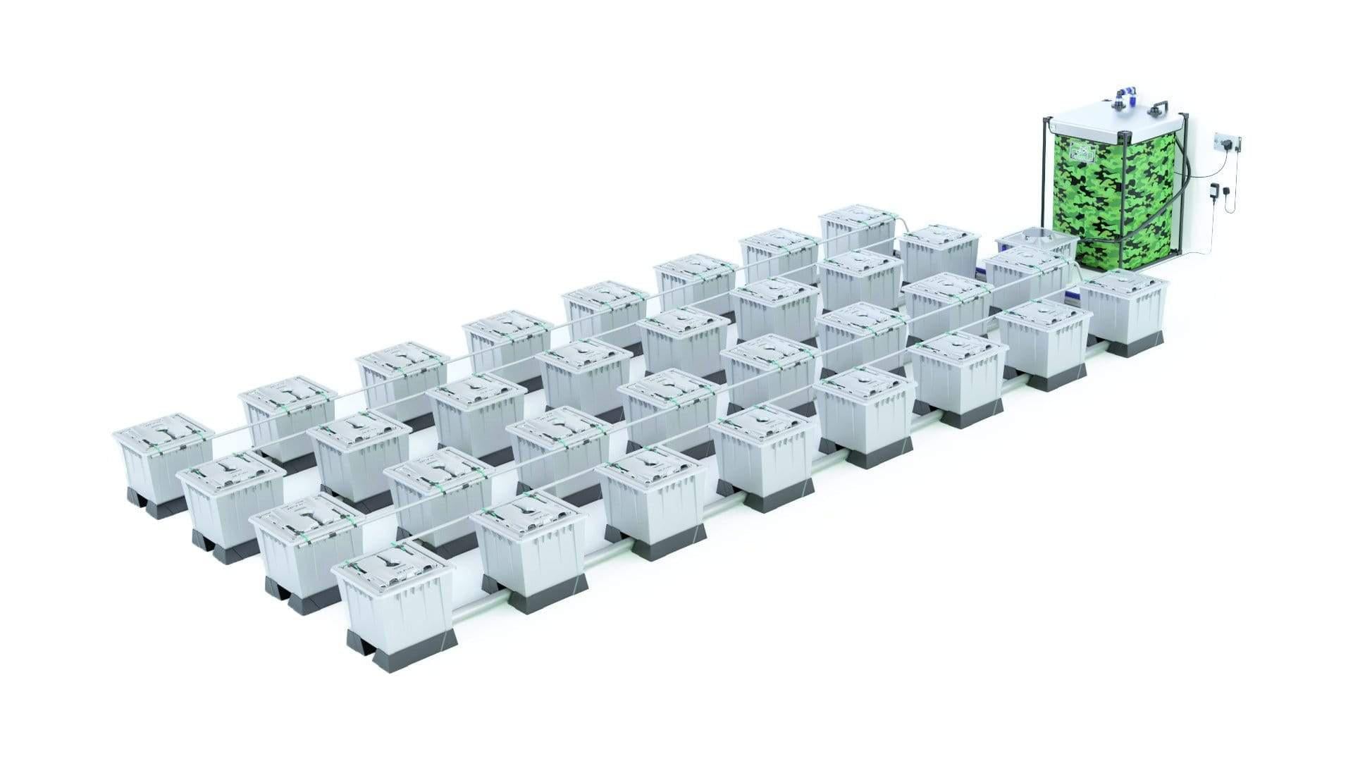 Alien RAIN™ 32 Pot 30L PRO Silver Series