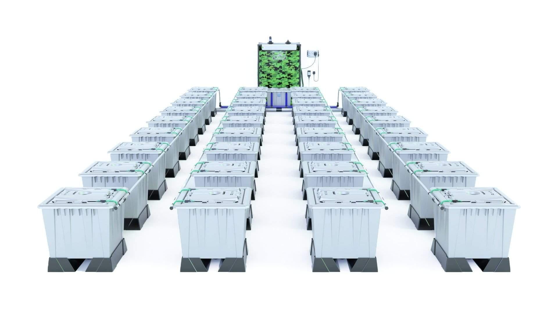 Alien RAIN™ 36 Pot 30L PRO Silver Series