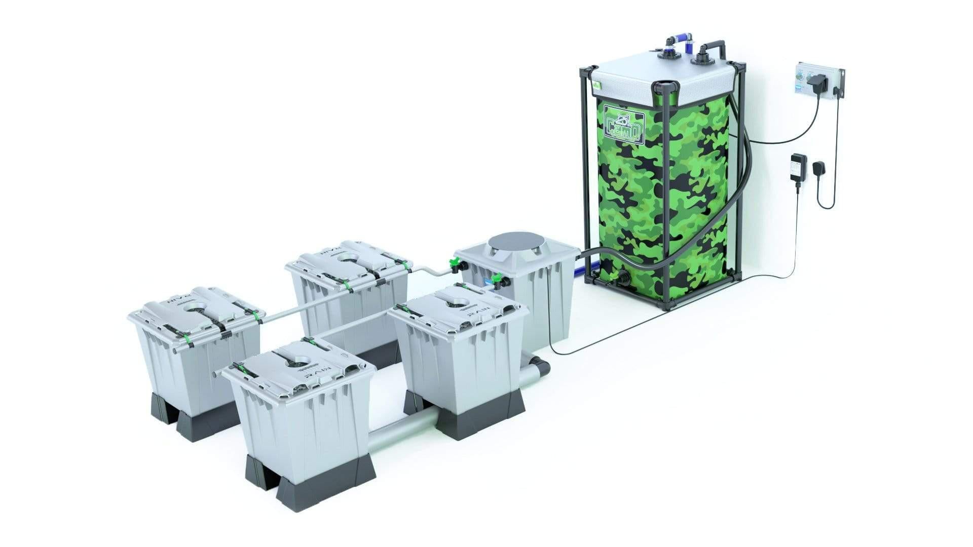 Alien RAIN™ 4 Pot 15L PRO Silver Series