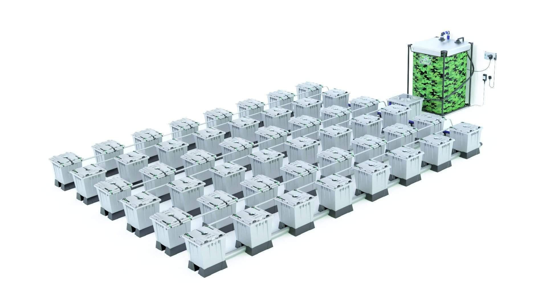 Alien RAIN™ 48 Pot 15L PRO Silver Series