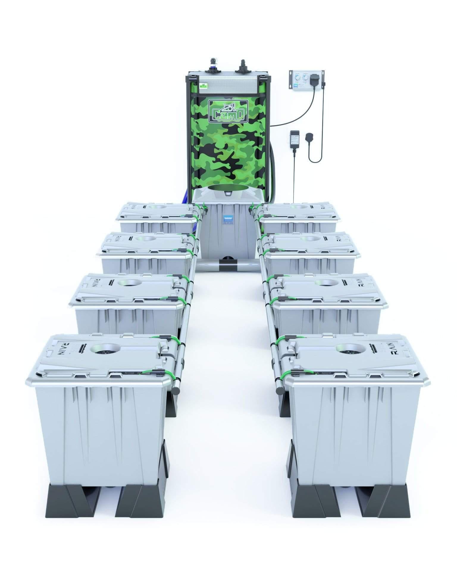 Alien RAIN™ 8 Pot 15L PRO Silver Series