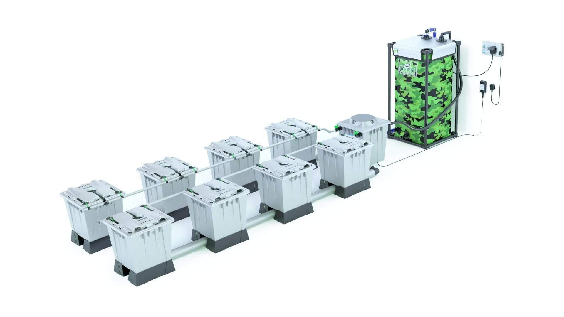 Alien RAIN™ 8 Pot 15L PRO Silver Series