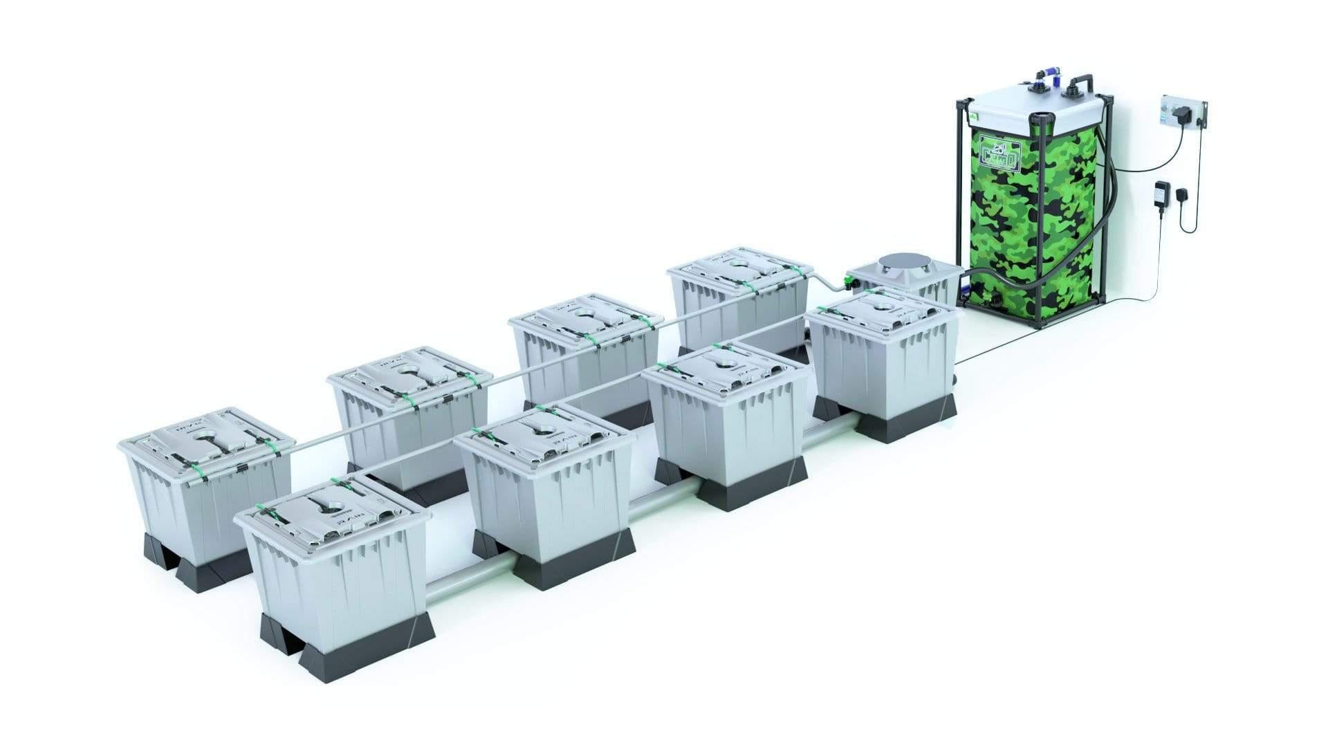 Alien RAIN™ 8 Pot 30L PRO Silver Series