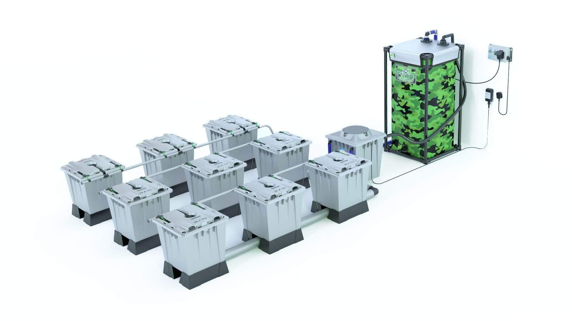 Alien RAIN™ 9 Pot 15L PRO Silver Series