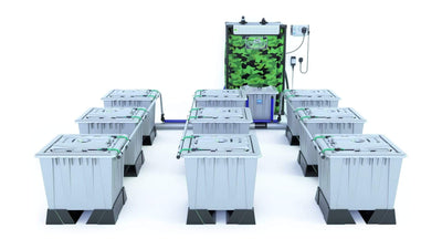 Alien RAIN™ 9 Pot 30L PRO Silver Series