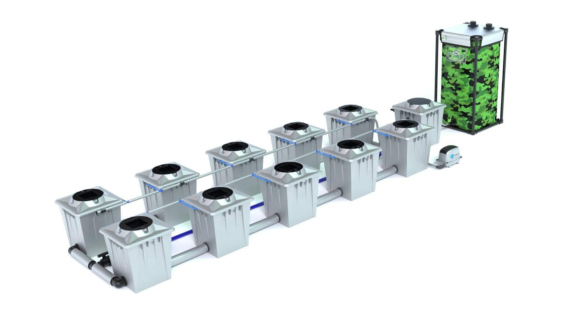 ALIEN® RDWC 10 Pot 20L PRO Serie Plata