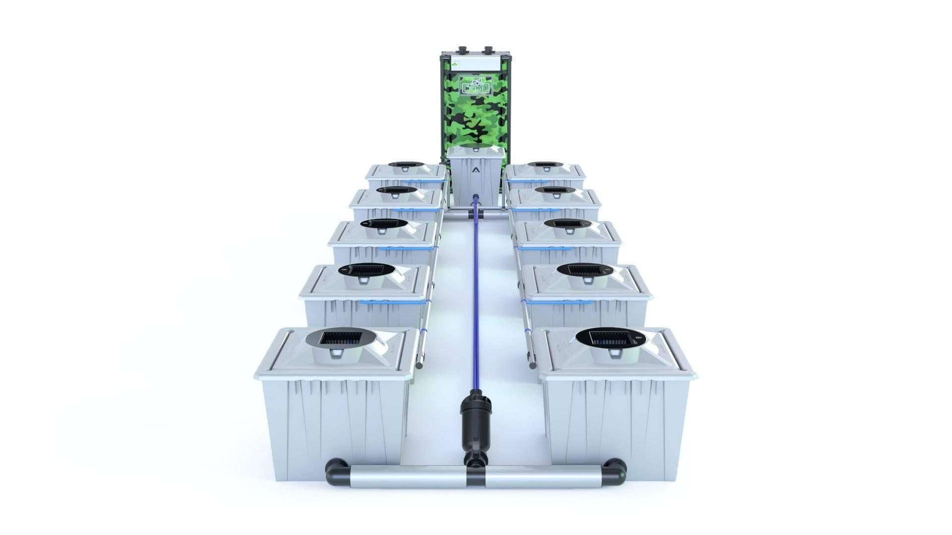 Alien RDWC 10 Pot 36L PRO Serie Plata