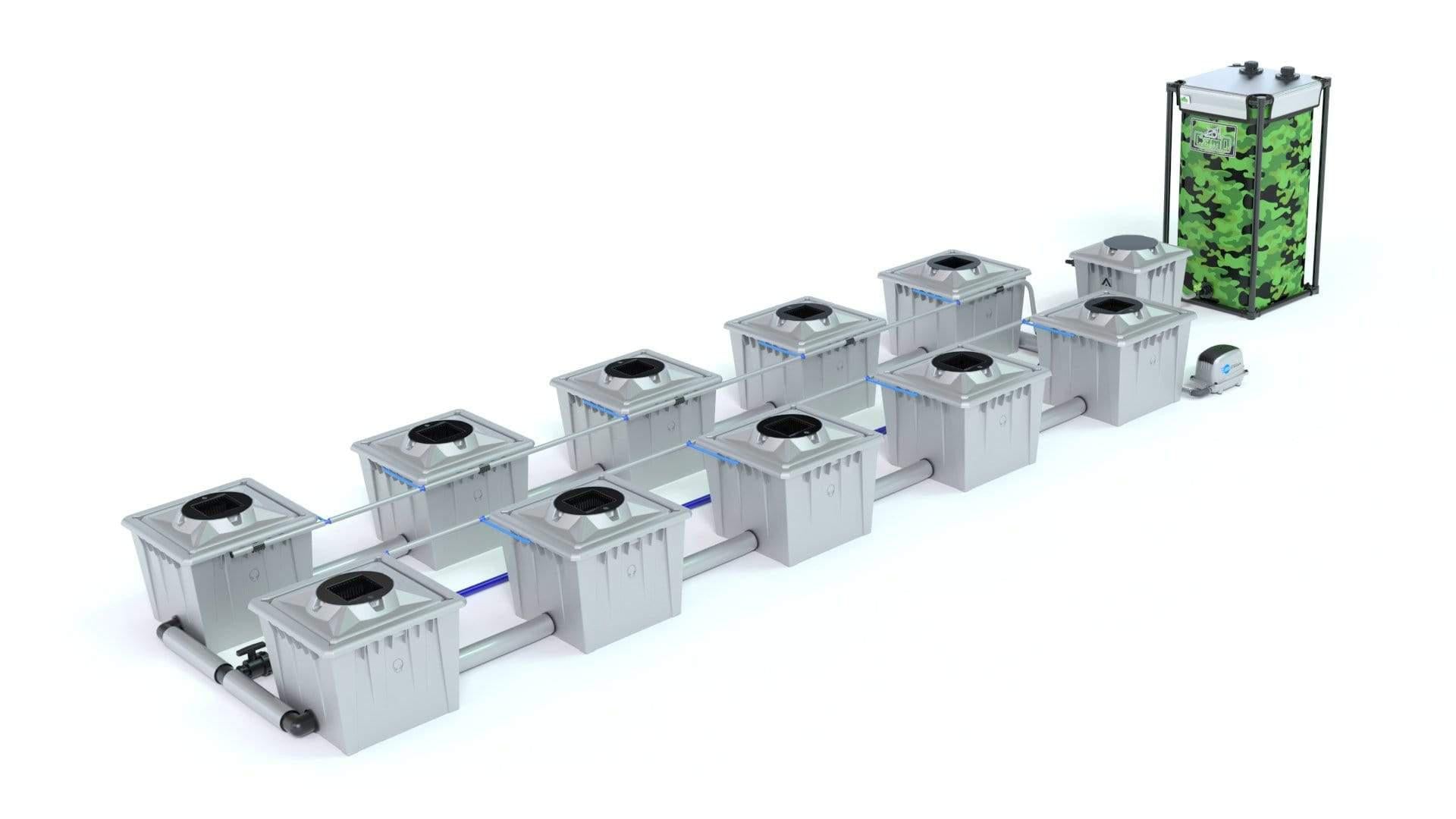 Alien RDWC 10 Pot 36L PRO Serie Plata