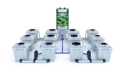 ALIEN® RDWC 12 Pot 20L PRO Silver Series