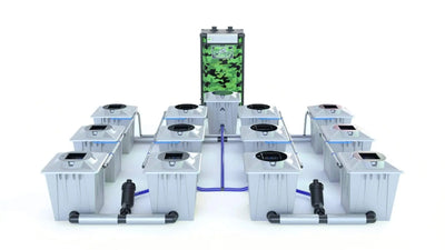 ALIEN® RDWC 12 Pot 20L PRO Silver Series