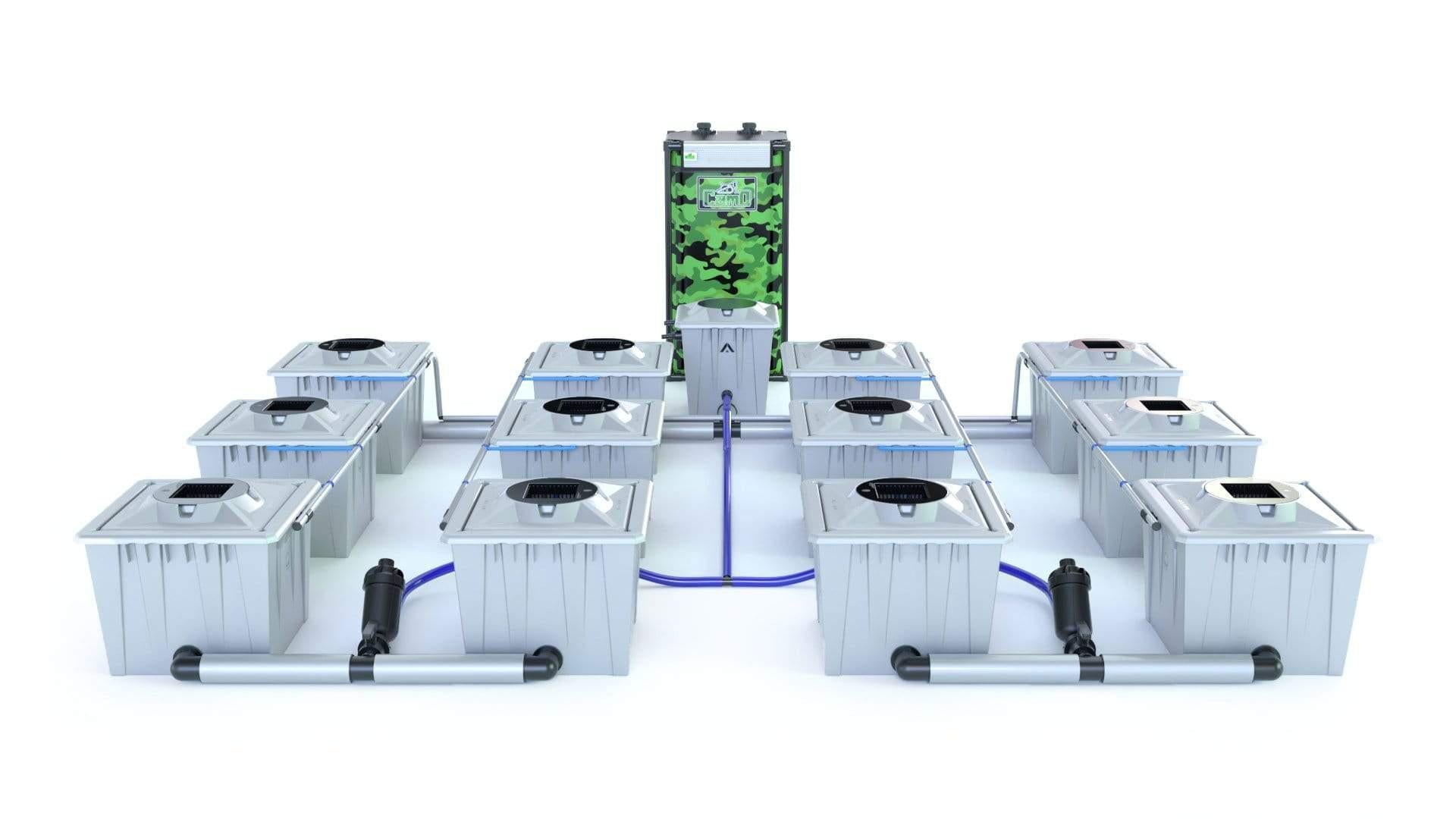 Alien RDWC 12 Pot 36L PRO Serie Plata