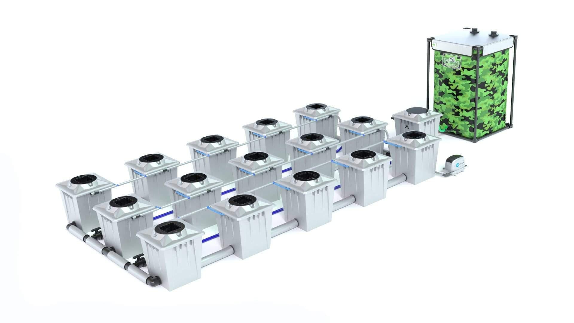 ALIEN® RDWC 15 Pot 20L PRO Serie Plata