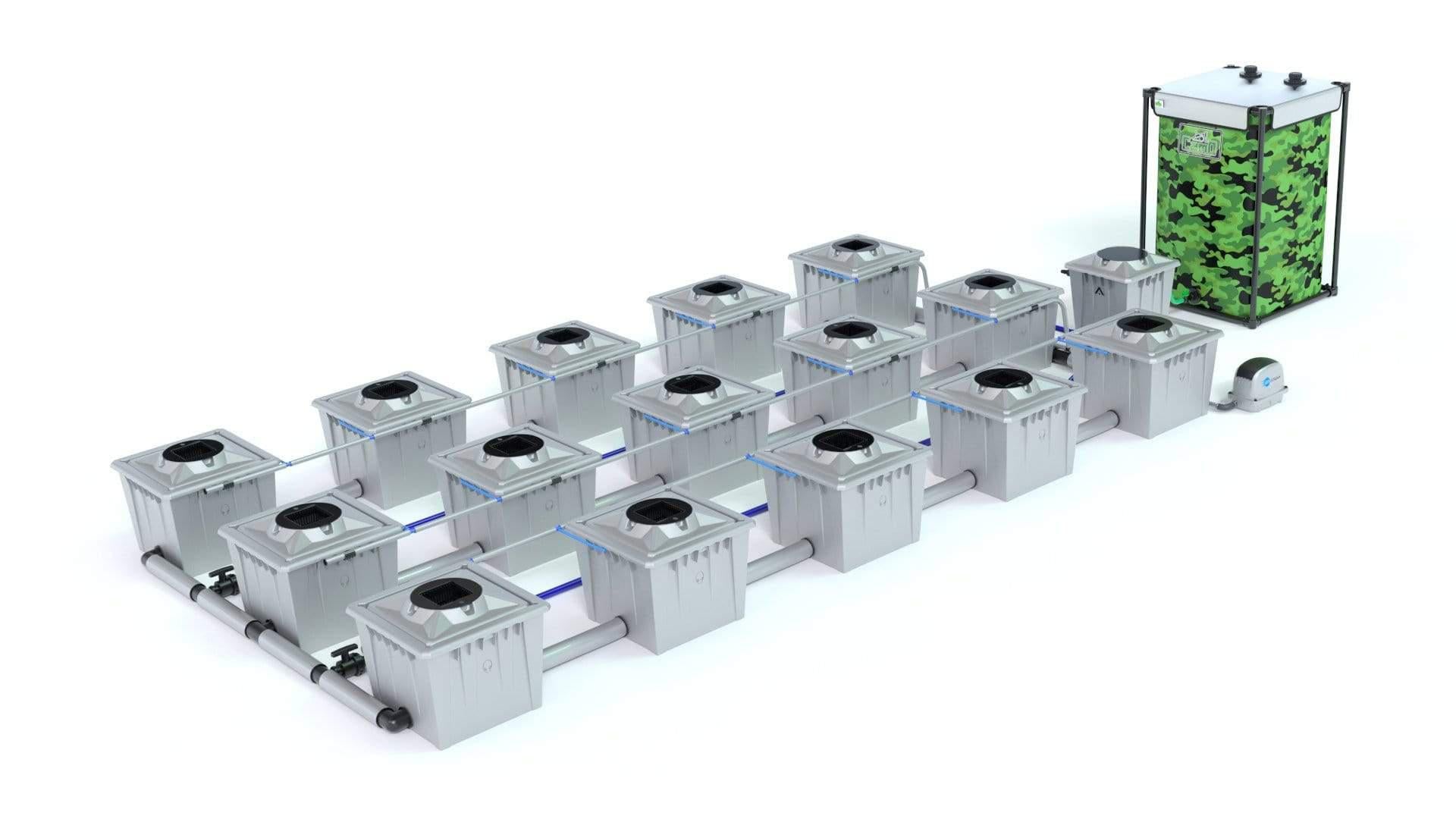 Alien RDWC 15 Pot 36L PRO Serie Plata