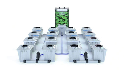 ALIEN® RDWC 16 Pot 20L PRO Silver Series