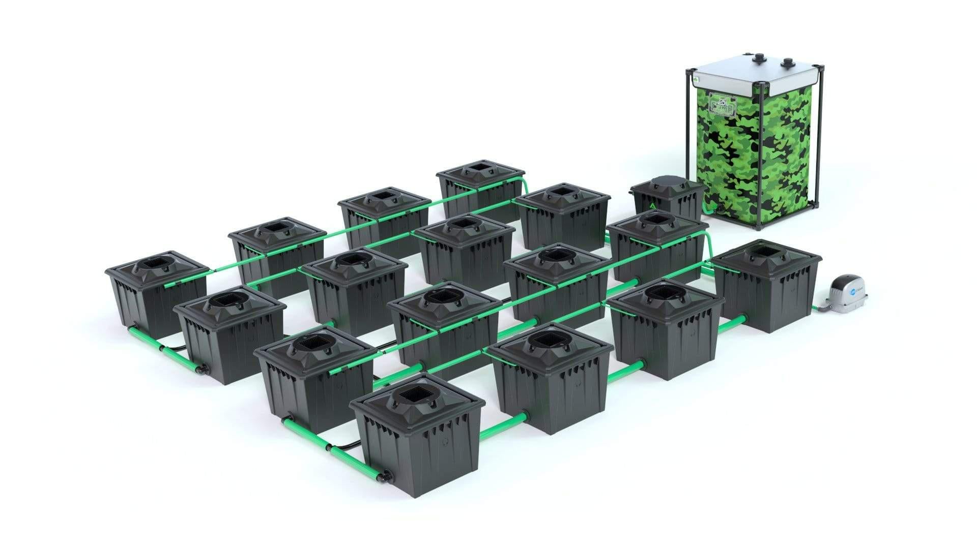 Alien RDWC 16 Pot 36L Serie Negra