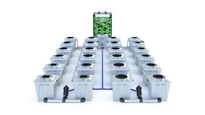 ALIEN® RDWC 24 Pot 20L PRO Silver Series