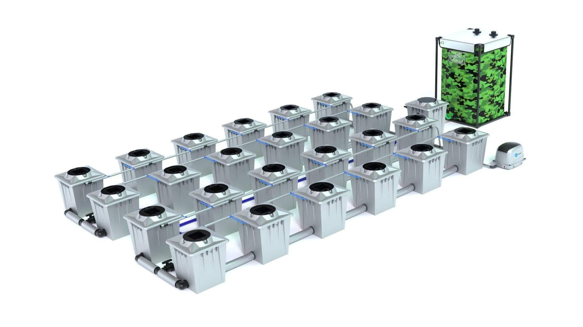 ALIEN® RDWC 24 Pot 20L PRO Serie Plata