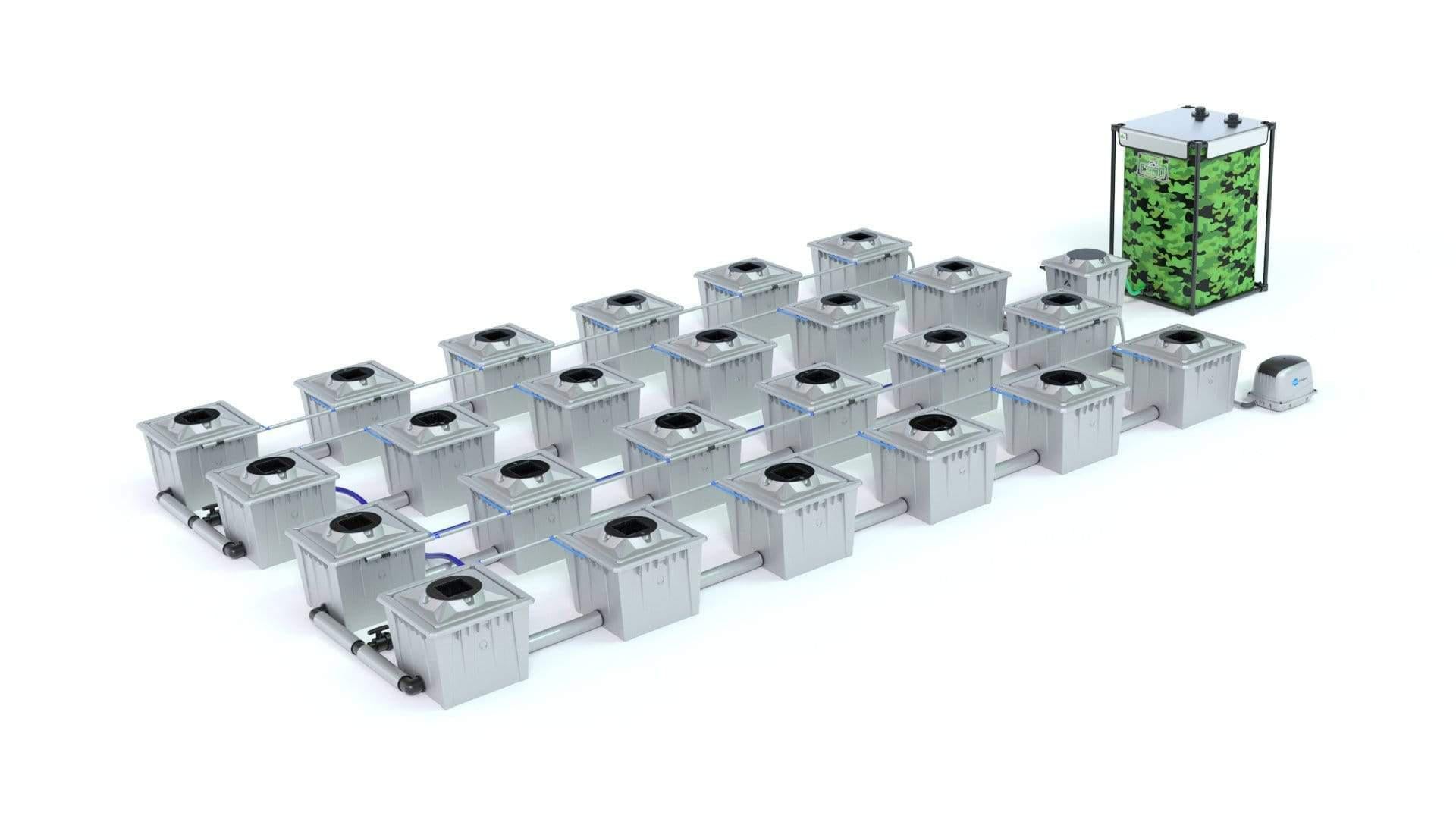 Alien RDWC 24 Pot 36L PRO Serie Plata