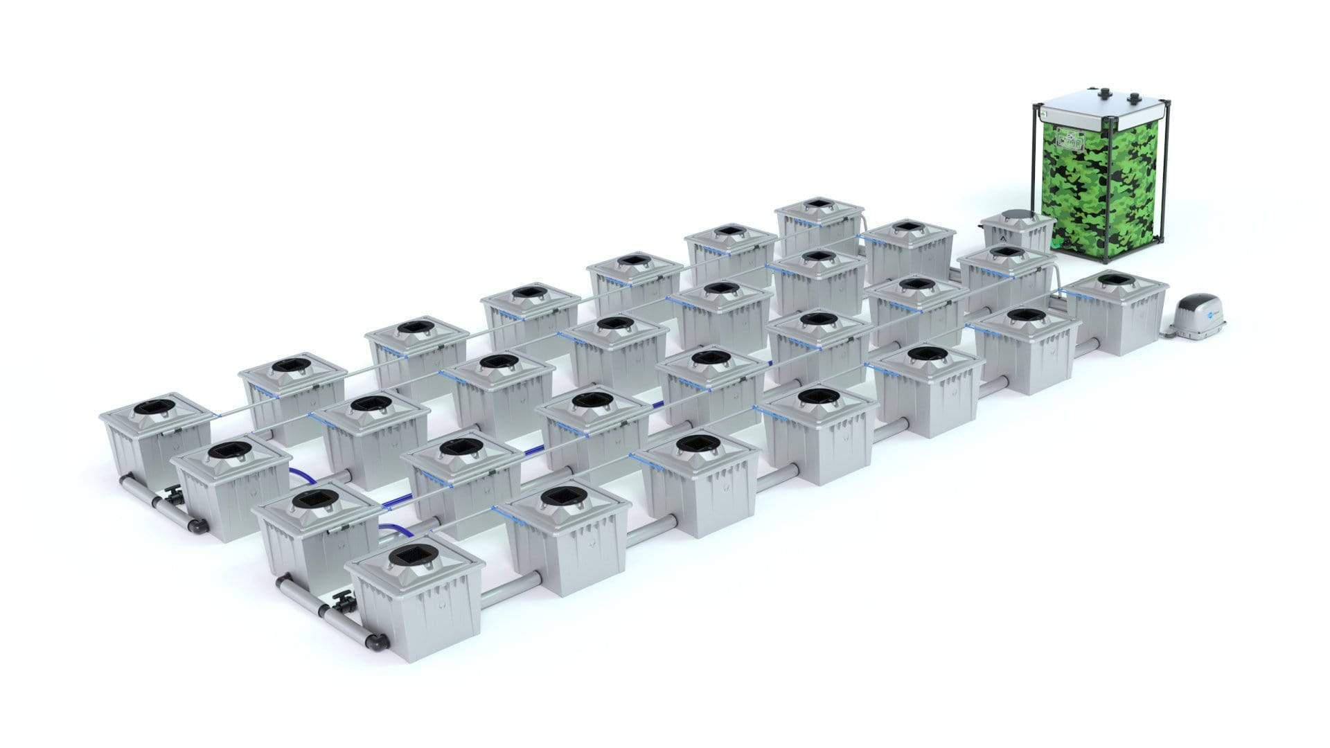 Alien RDWC 28 Pot 36L PRO Serie Plata