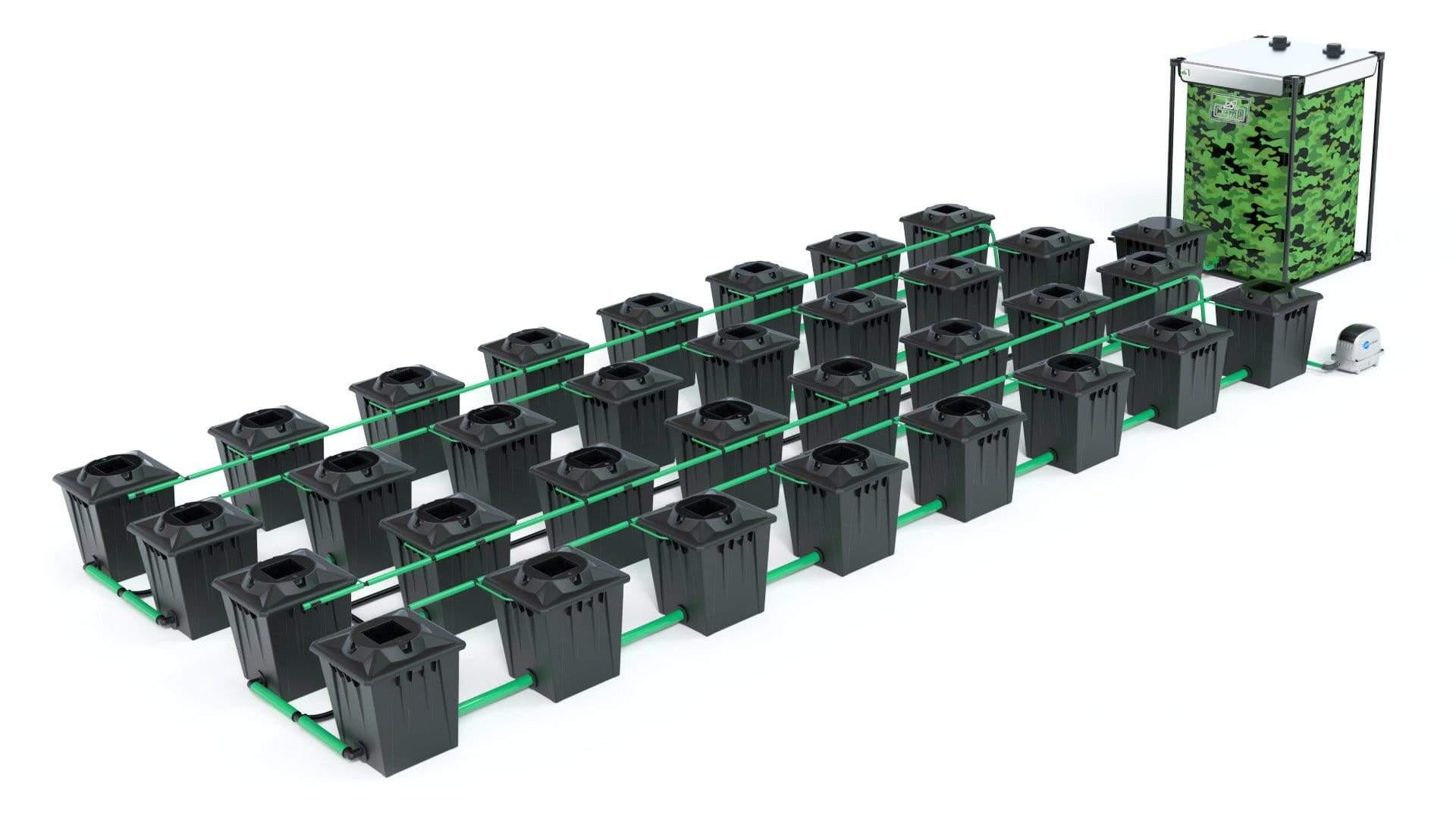 Alien RDWC 32 Pot 20L Serie Negra