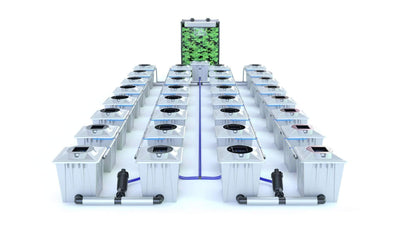 ALIEN® RDWC 32 Pot 20L PRO Silver Series