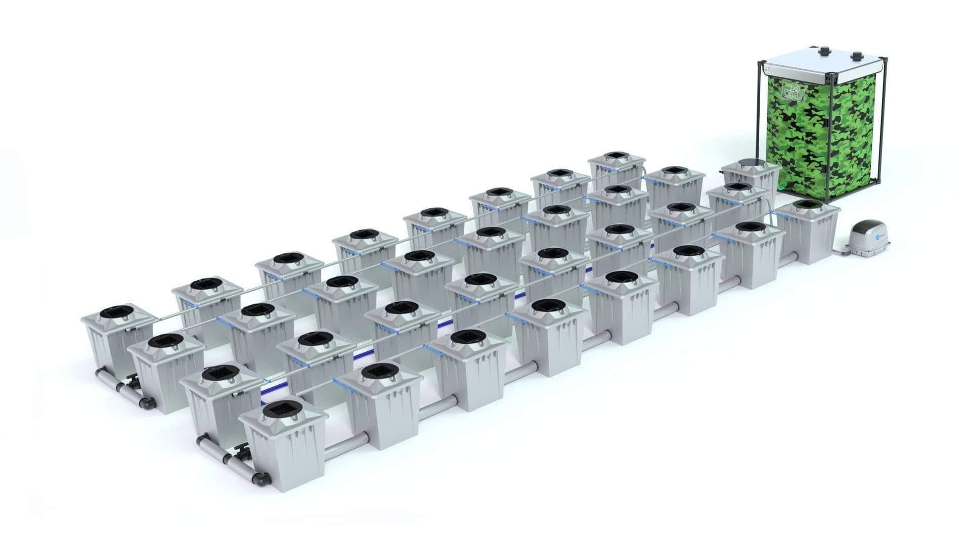 ALIEN® RDWC 32 Pot 20L PRO Serie Plata