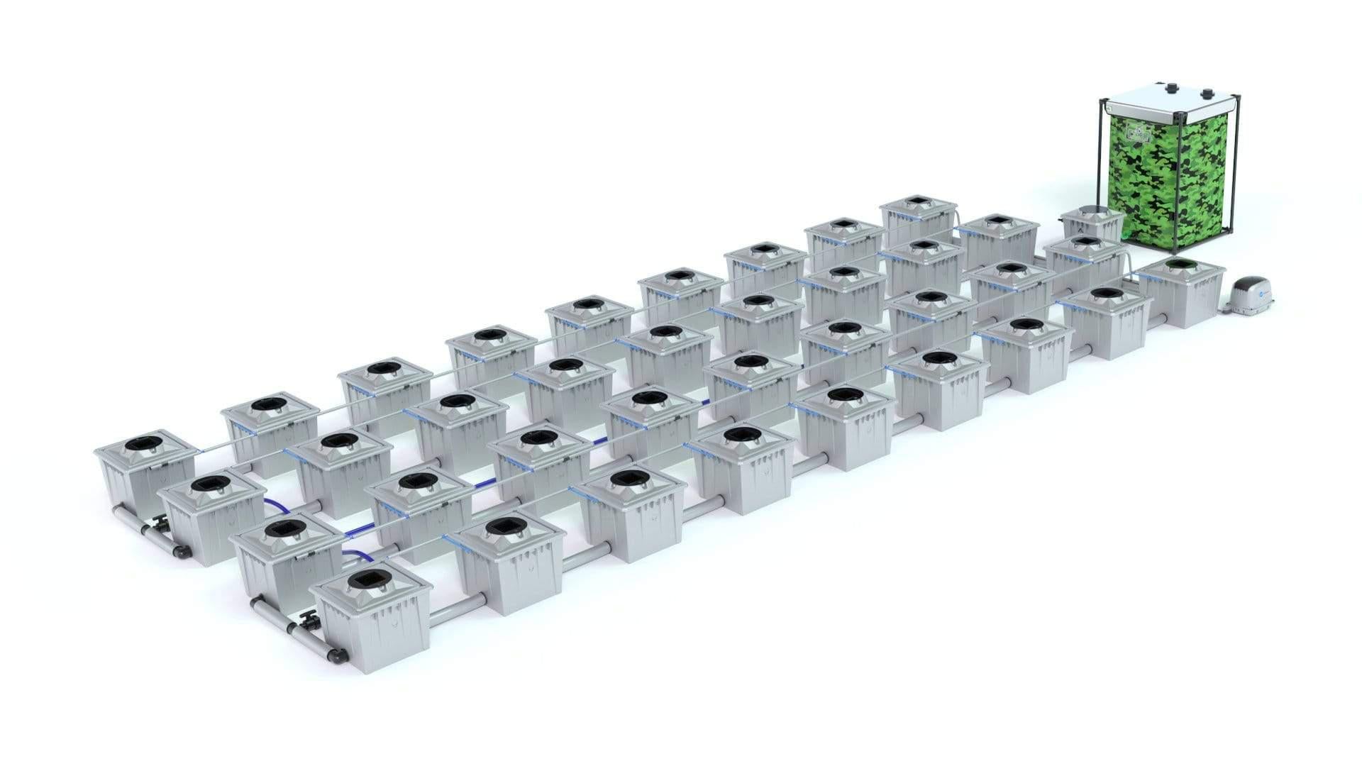 Alien RDWC 36 Pot 36L PRO Serie Plata