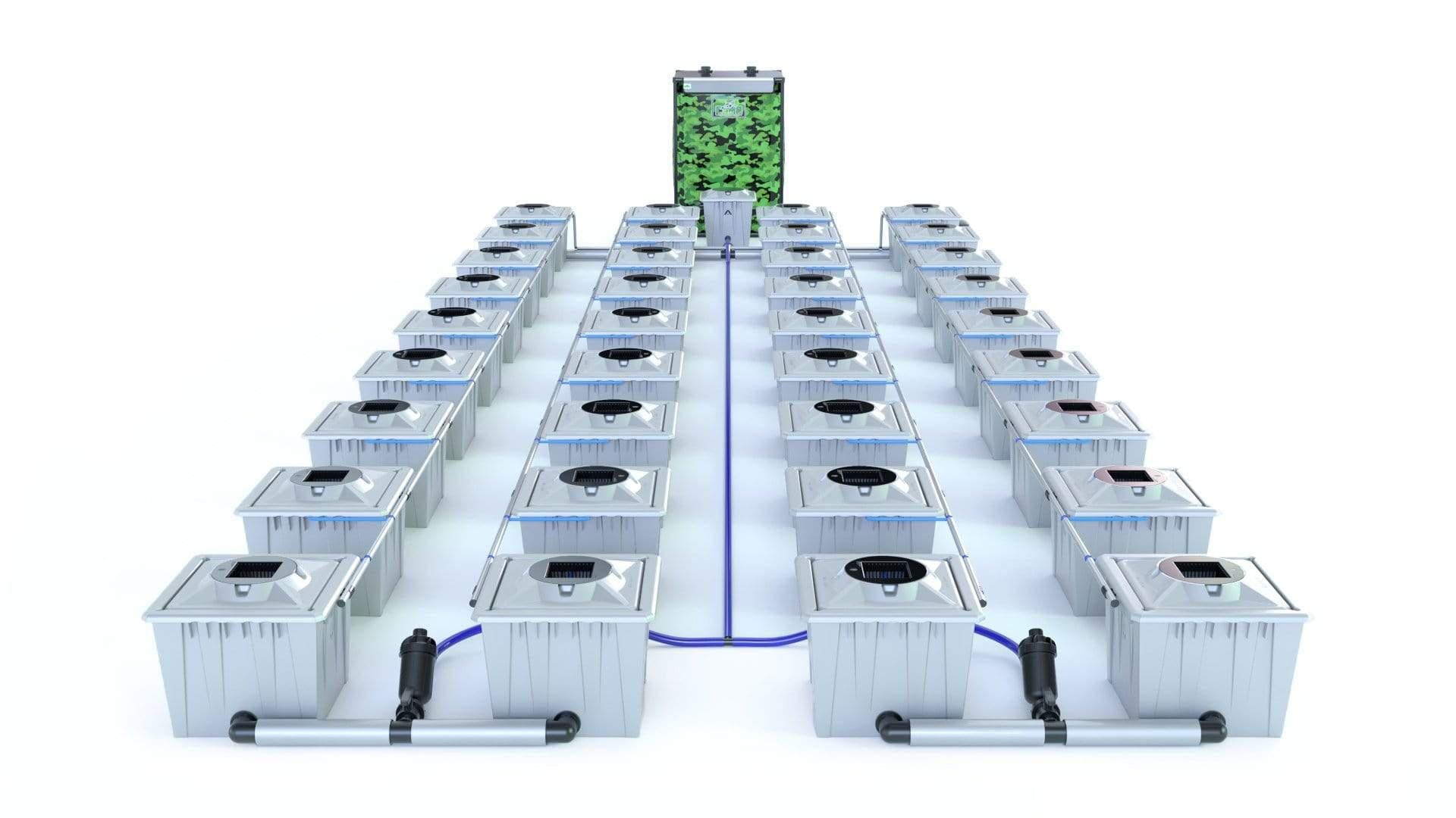 Alien RDWC 36 Pot 36L PRO Serie Plata