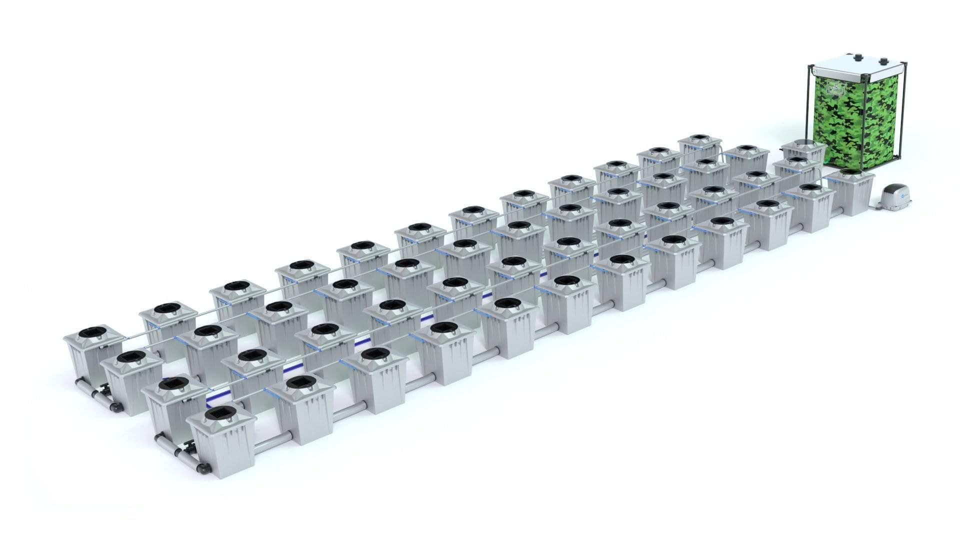 ALIEN® RDWC 48 Pot 20L PRO Serie Plata