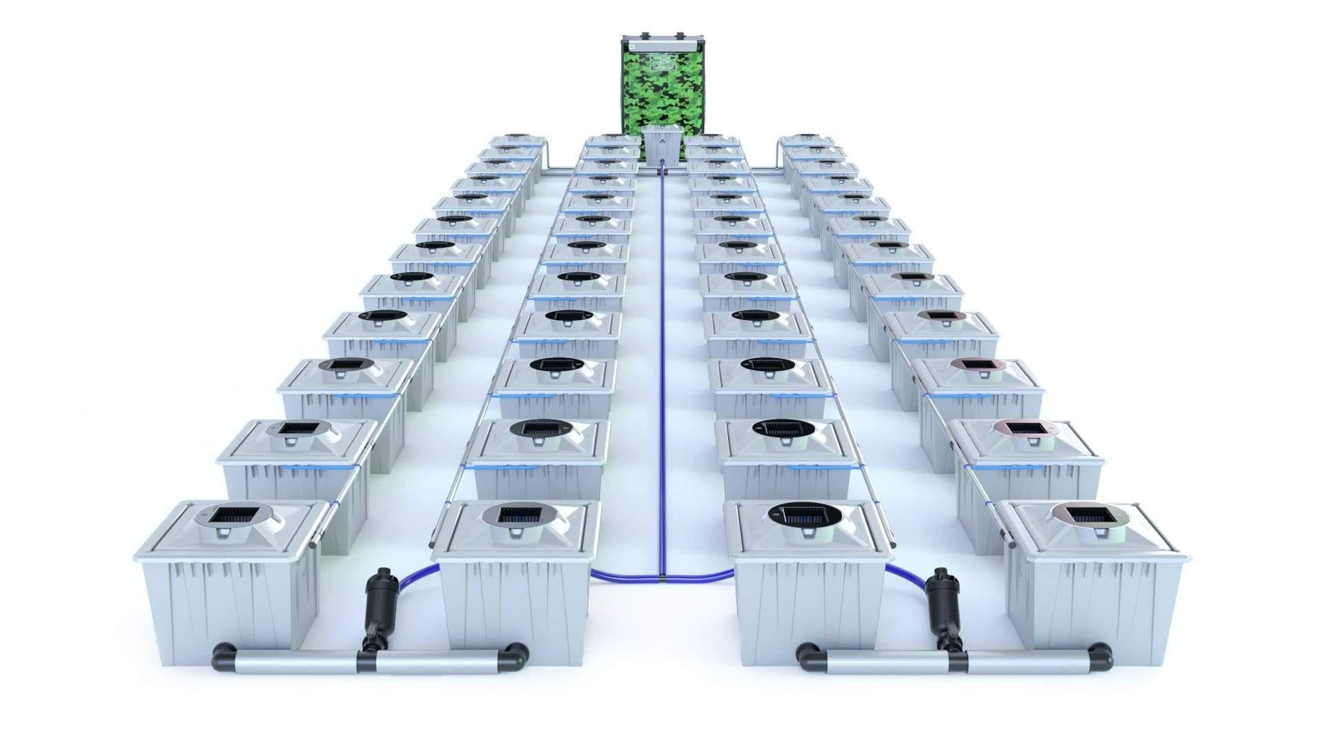 Alien RDWC 48 Pot 36L PRO Serie Plata