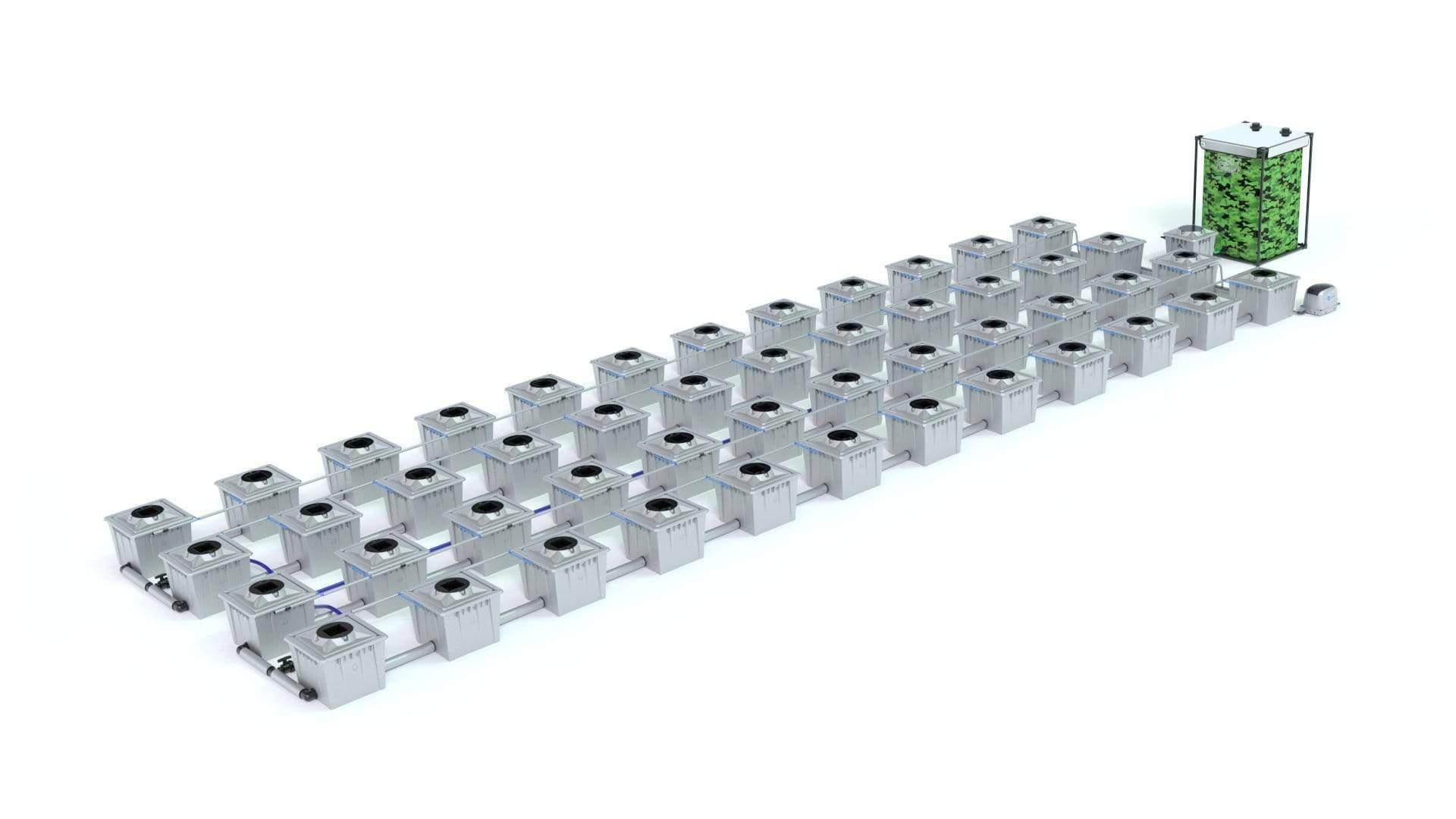 Alien RDWC 48 Pot 36L PRO Serie Plata