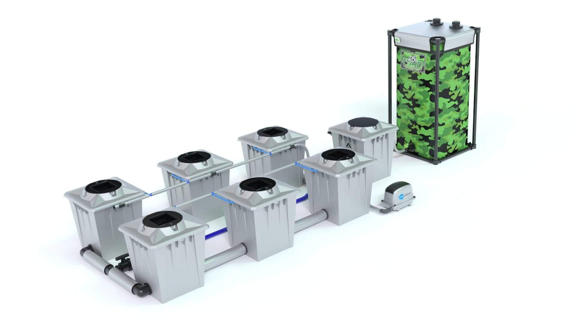 ALIEN® RDWC 6 Pot 20L PRO Serie Plata