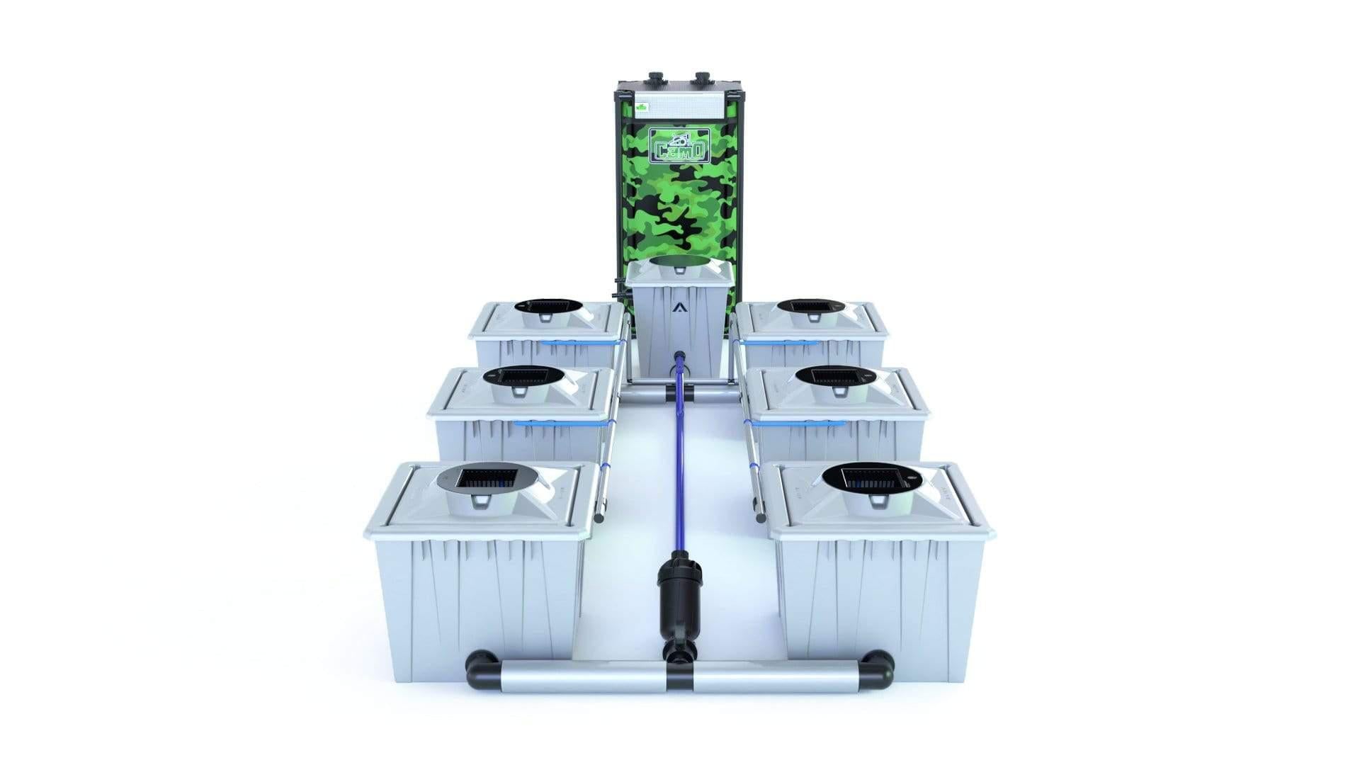 Alien RDWC 6 Pot 36L PRO Serie Plata