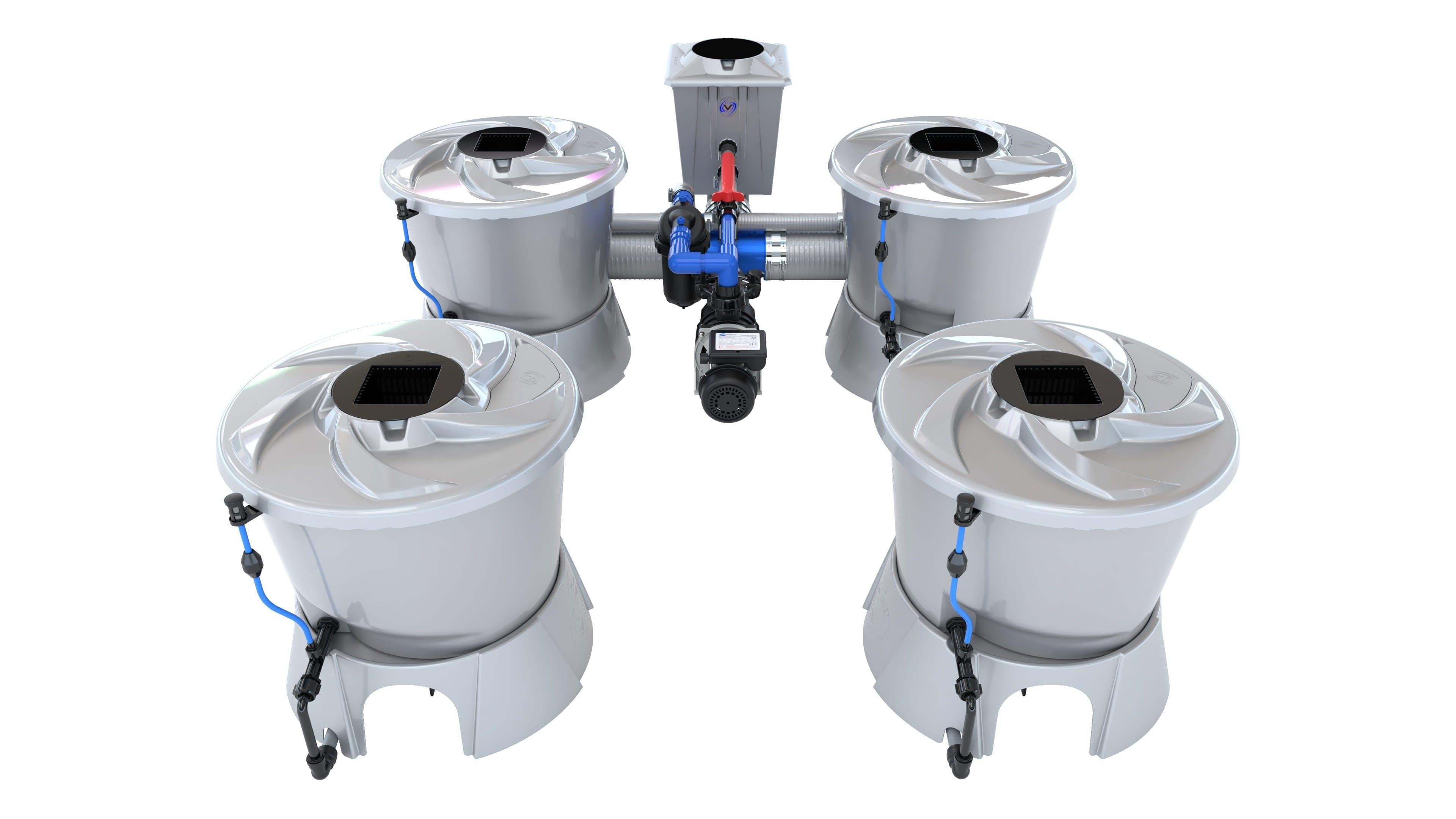 Sistema V Alien de 4 ollas