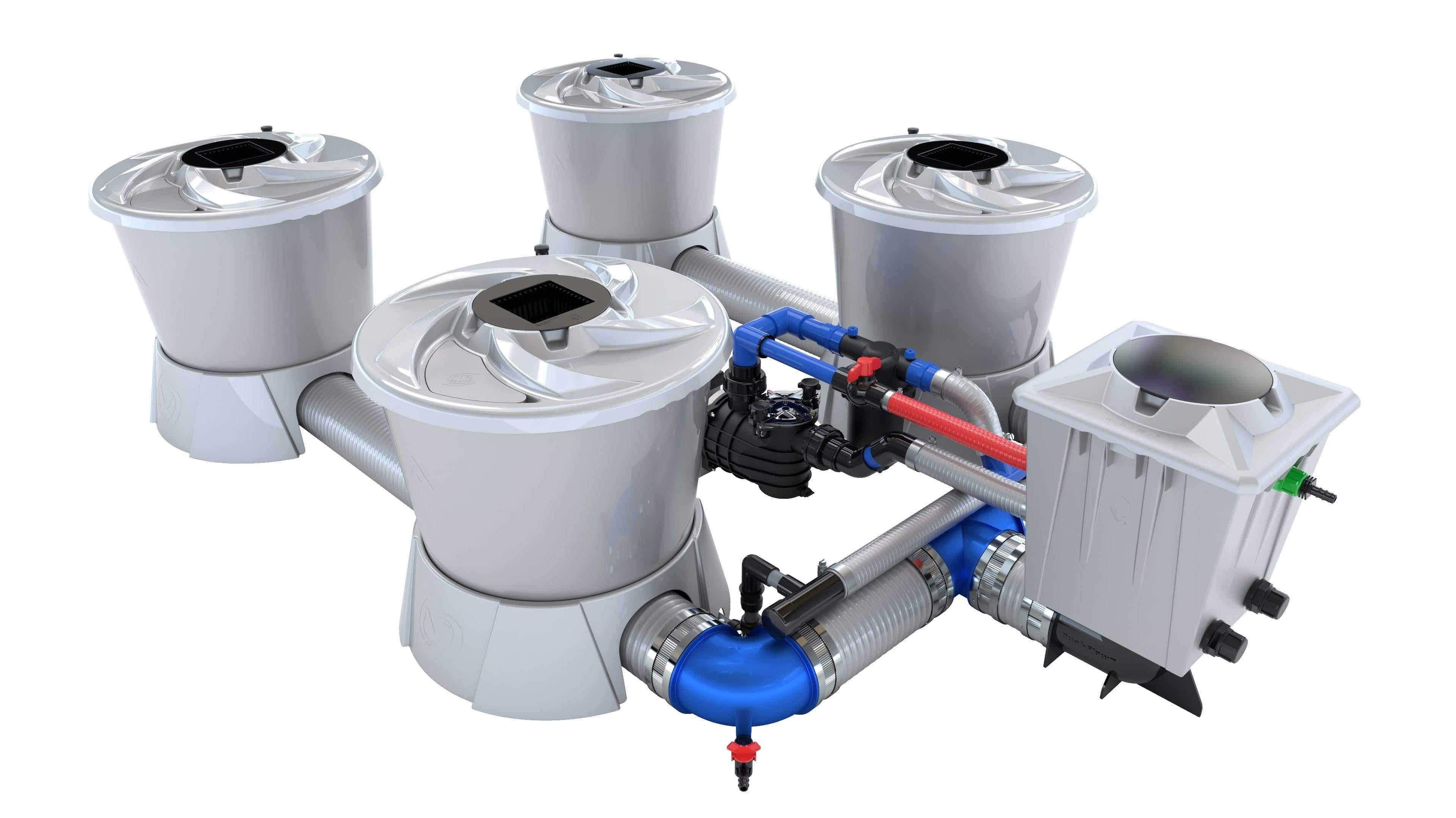 Sistema V Alien de 4 ollas