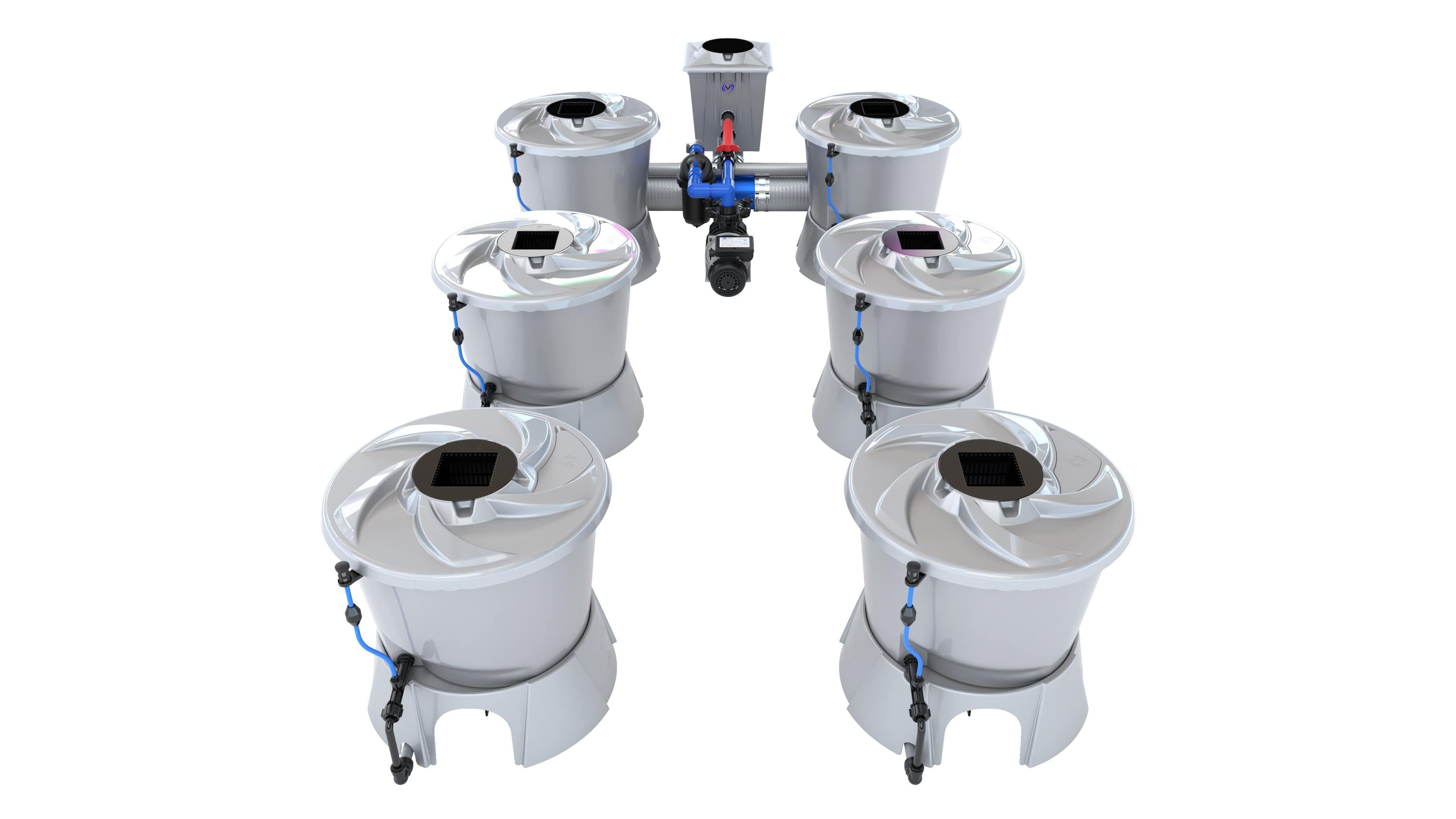 Sistema Alien V de 6 ollas