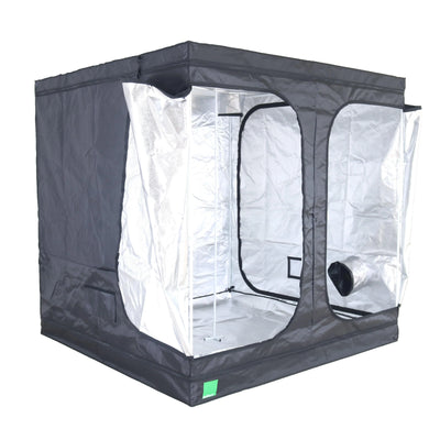 Bud Box Lite Tent Silver - 200 x 200 x 200cm (19mm poles & metal corners)