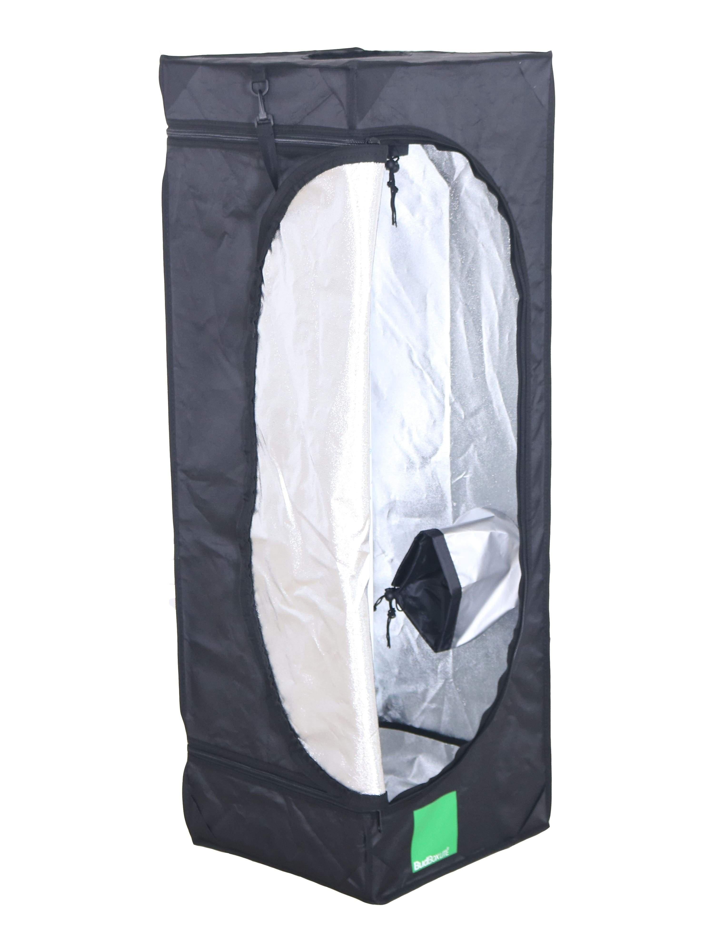 Tienda de campaña Bud Box Lite plateada - 40 x 40 x 120 cm