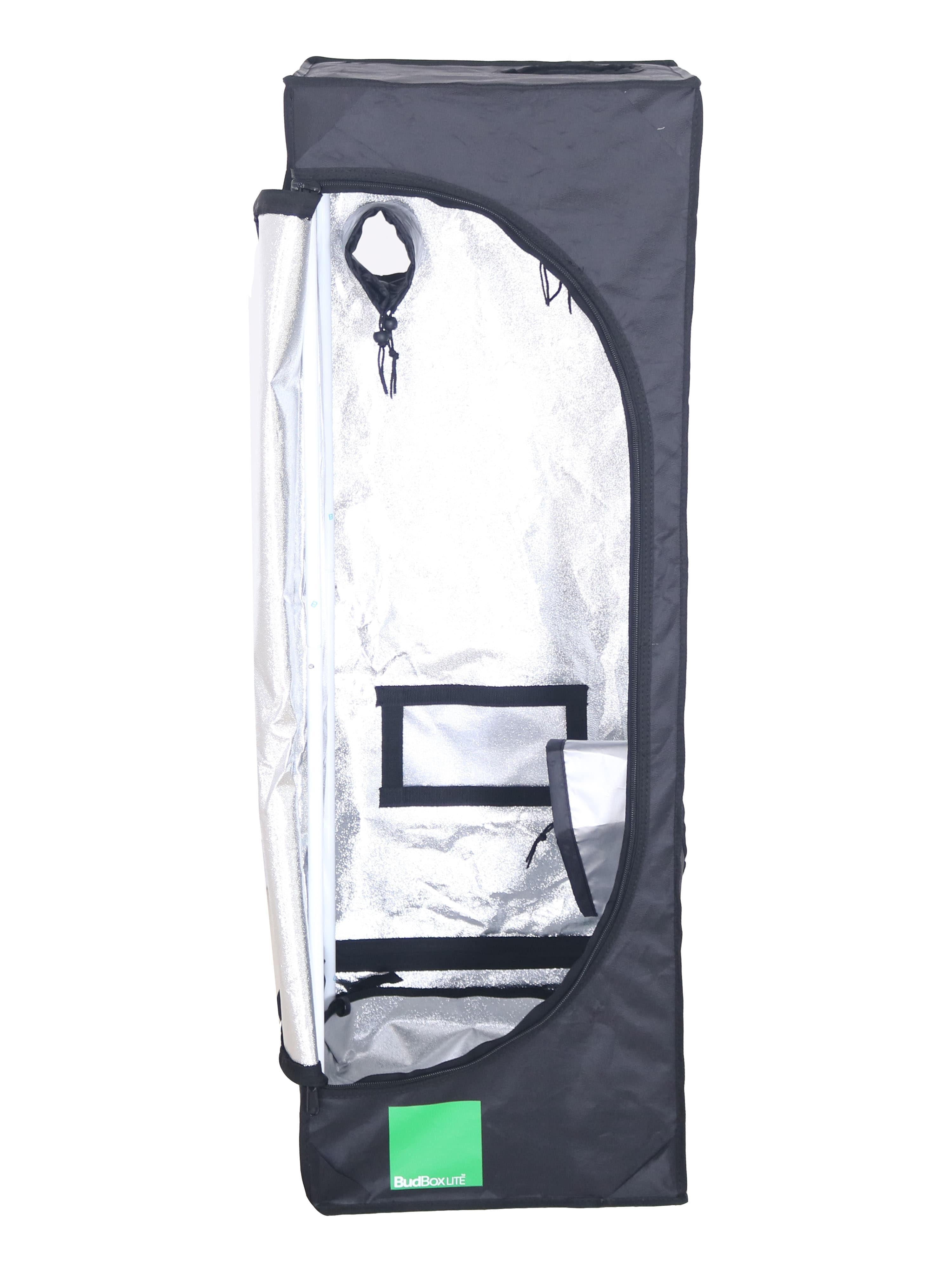 Tienda de campaña Bud Box Lite plateada - 40 x 40 x 120 cm