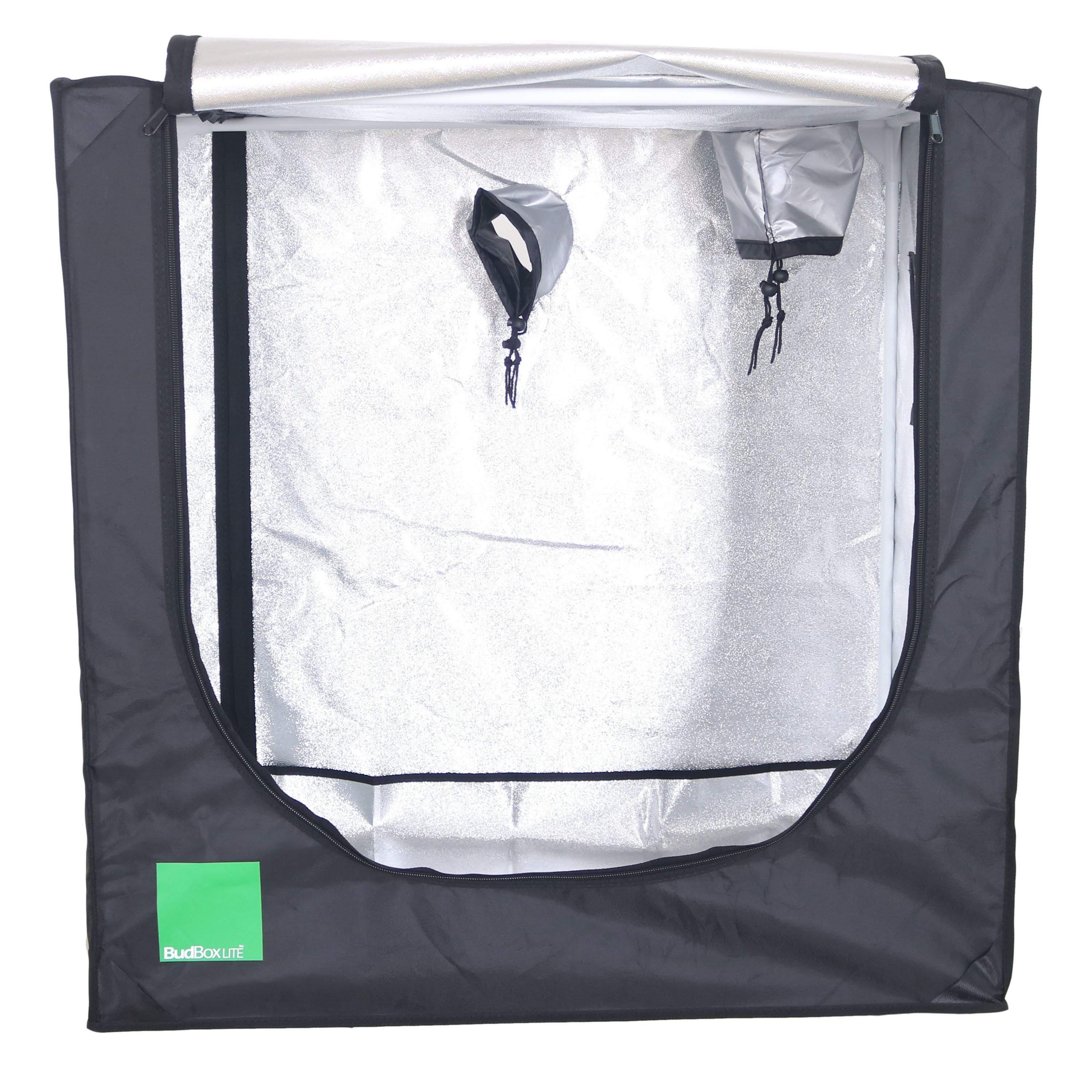 Bud Box Lite Tent Silver - 60 X 90 X 90cm
