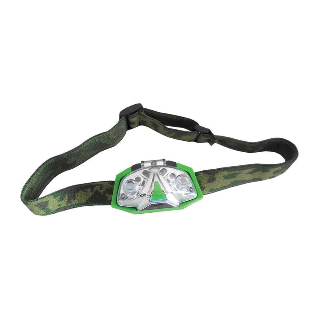 Linterna frontal LED verde Lumii