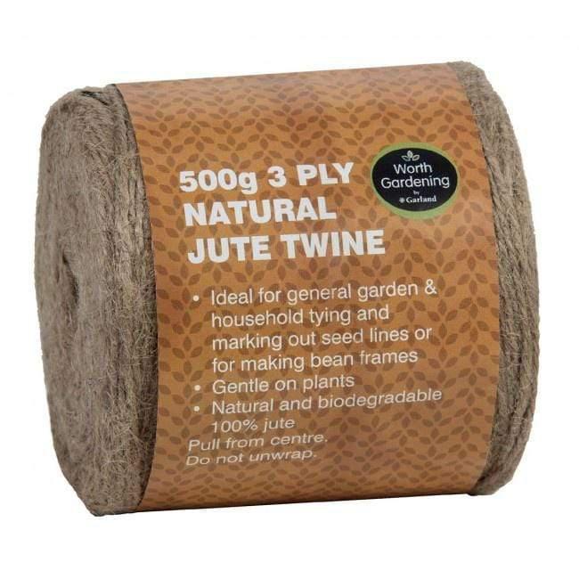 Plant Support 500g 3 Ply Natural Jute Twine