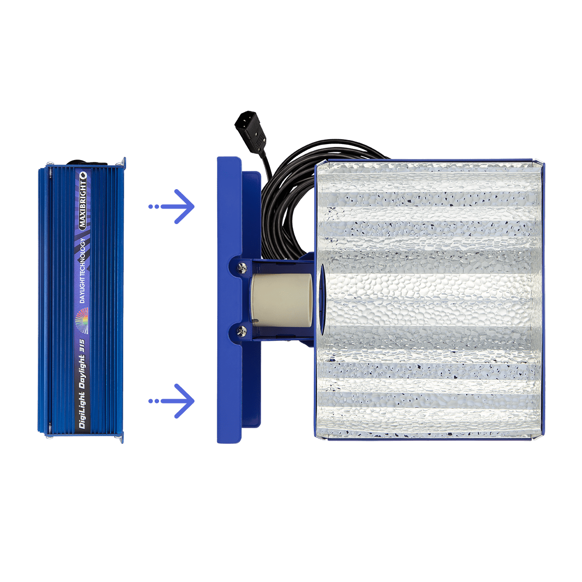 Reflector de conexión de luz diurna Horizon de 315 W