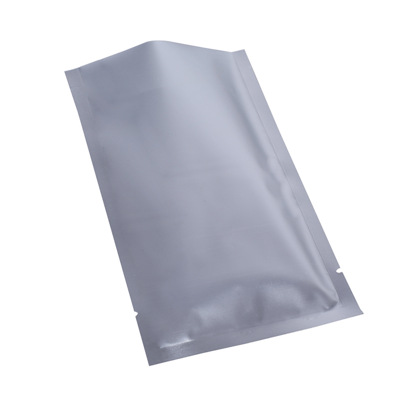 Metallic Heat-Seal Bags, 2.5 mil SilverPAK with Tear Notch, case/1000