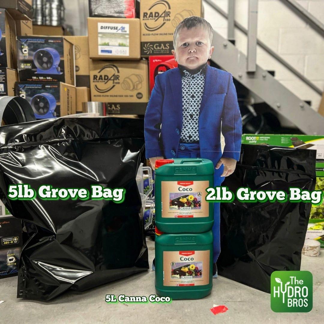 Bolsas Grove - 80 onzas opacas (2265 g / cinco libras)