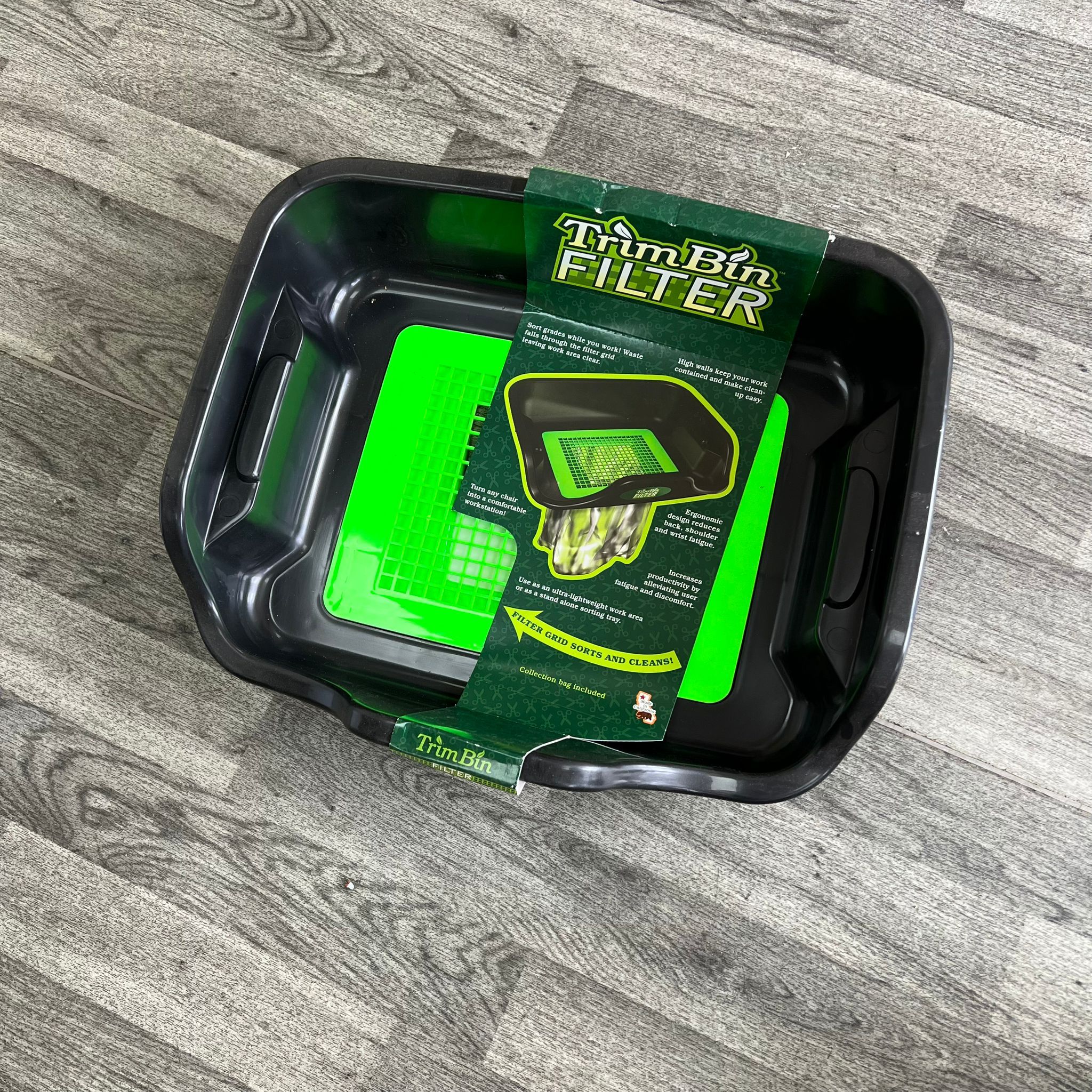 Filtro de contenedor de recorte