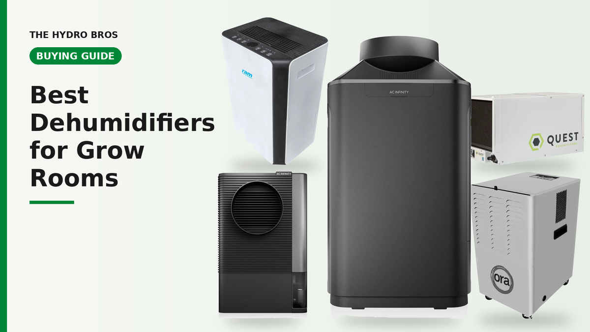 Best Dehumidifiers for Grow Rooms: 2026 UK Buying Guide