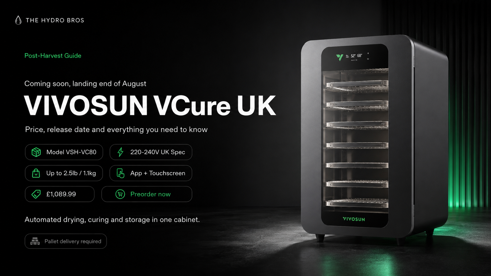 VIVOSUN VCure UK: Price, Release Date & Everything You Need to Know