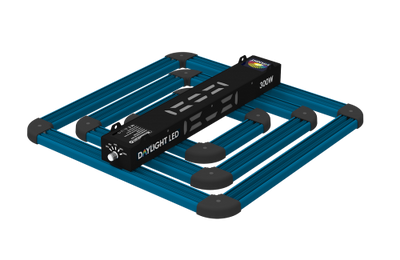 Lámpara LED de cultivo Maxibright Daylight de 300 W y 2,3 umol